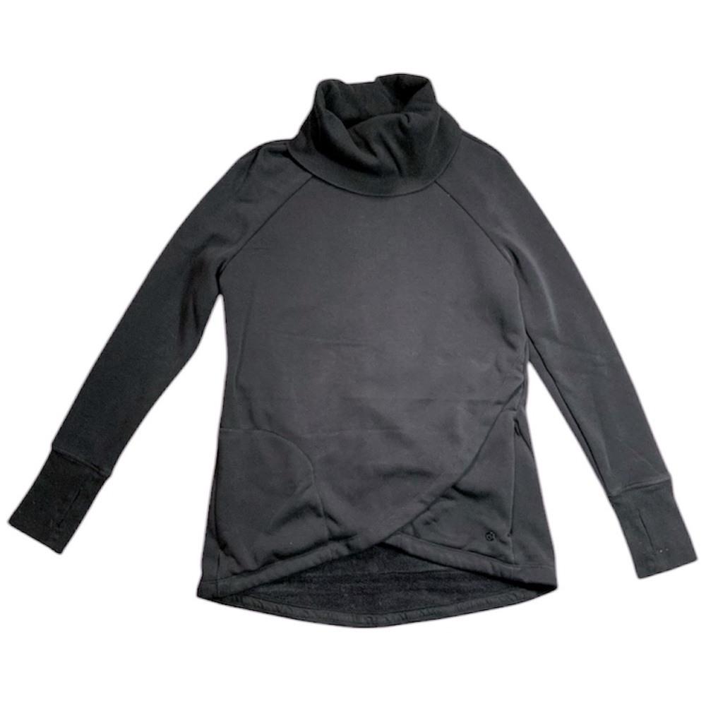 Shambhala Cross Hem Turtleneck